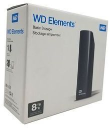 WD 8TB Elements Desktop Hard Drive - USB 3.0