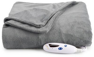 Biddeford Electric Heated Microplush Throw
