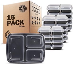 Freshware Meal Prep Container 15-Pack