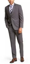 Nautica Men's Solid Modern-Fit Suit