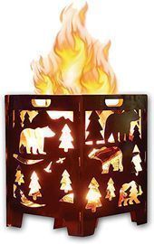 SuperHandy Incinerator Cage Fire Box (California Bear)
