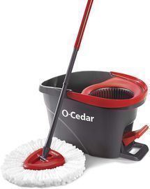 O-Cedar EasyWring Microfiber Spin Mop + Bucket