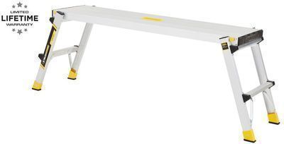 Gorilla Ladders 47 x 12 x 20 Slim Aluminum Work Platform