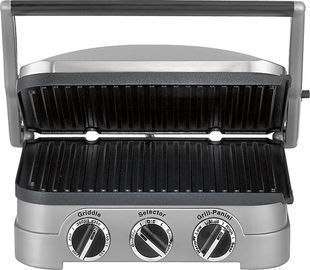Cuisinart Stainless Steel Grill/Griddle & Panini Press