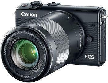 Canon EOS M100 Mirrorless Camera w/ 15-45mm & 55-200mm Lens