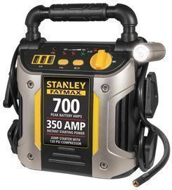 STANLEY FATMAX 700/350 Amp Jump Starter w/120 PSI Compressor