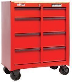 CRAFTSMAN 1000 Series Steel Rolling Tool Cabinet (Red)