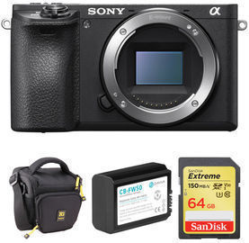 Sony Alpha a6500 Mirrorless Digital Camera with Accessories