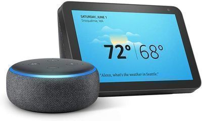 Echo Show 8 w/ Echo Dot Bundle