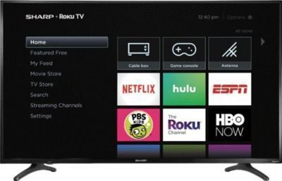 Sharp LC-50LBU711U 50 LED 4K HDTV + Google Nest Mini