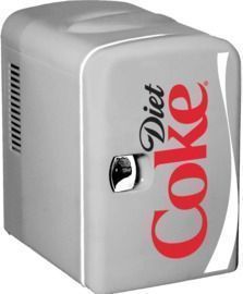 Diet Coke 6-Can Personal Mini Cooler / Fridge