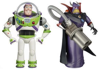 Toy Story Buzz Lightyear + Emperor Zurg Action Figures