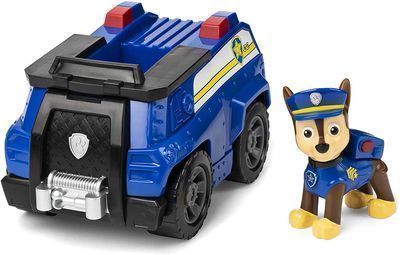 Paw Patrol Chase's Patrol Cruiser Vehicle w/ Figure