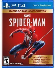 Marvel's Spider-Man Game of the Year Edition, PlayStation 4