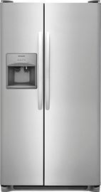 Frigidaire 25.6 Cu. Ft. Side-by-Side Refrigerator, Stnls Stl