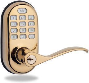 Yale Real Living Keyless Push Button Lever Lock