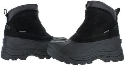 Revelstoke Men's Halifax Waterproof Zipper Ankle Snow Boots