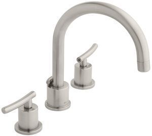 Dorset 8 in. Widespread 2-Handle High-Arc Bathroom Faucet