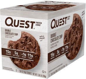 Quest Nutrition 12ct Double Chocolate Chip Protein Cookie