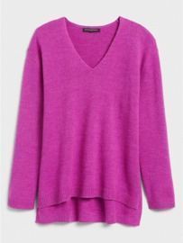 Extra 50% Off Clearance | Women's Bright Cozy V-Neck Sweater
