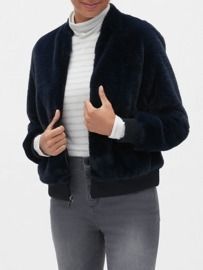 Women's Faux-Fur Bomber