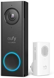 Eufy Security Wi-Fi 2K HD Video Doorbell + Wireless Chime