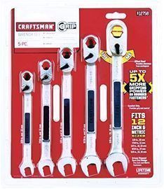 Craftsman Extreme Grip Wrench Set, 5 Pc. (912758)