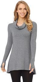 Women's CuddlDuds Softwear w/ Stretch Long Sleeve Cowl Tunic