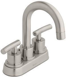 Glacier Bay Dorset 4 in. Centerset 2-Handle High Arc Faucet