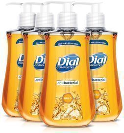 4pk of Dial Antibacterial Liquid Hand Soap (9.375 Ounce)