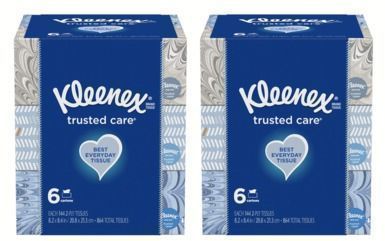 12pk of Kleenex Facial Tissues