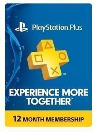 Sony PlayStation Plus 1-Yr. Membership Card