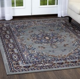 8x11' Oriental Area Rug by Regency Rug in Gray