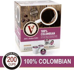 Victor Allen's Medium Roast Colombian Coffee K-Cups 200-Ct.