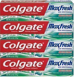 4 Pack of Colgate Max Fresh Whitening Toothpaste