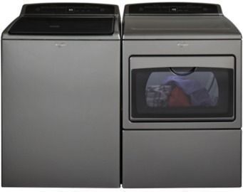 Whirlpool 4.8cu ft HE Top Load Washer / Elec. Dryer $598/Ea