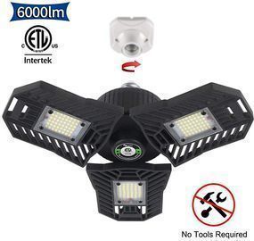 6000lm LED Three Leaf Garage Light