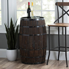 Whiskey Barrel Table