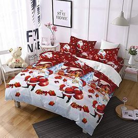 Christmas Bedding 3D Duvet Cover (King Only)