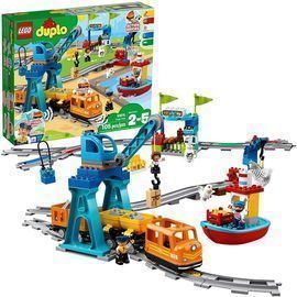 Lego Duplo Cargo Train Building Blocks Set