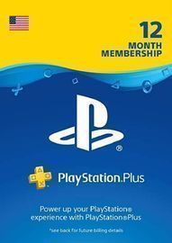 1yr Sony PlayStation Plus Membership (Digital Delivery)