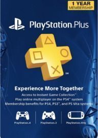 1yr Sony PlayStation Plus Membership (Digital Delivery)