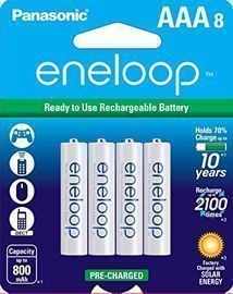 Panasonic eneloop AAA Rechargeable Battery 8-Pack