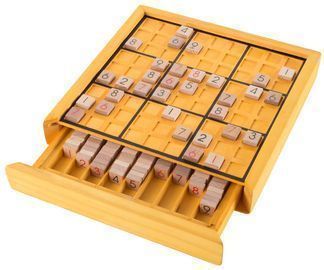 Wooden Sudoku Board Game Set