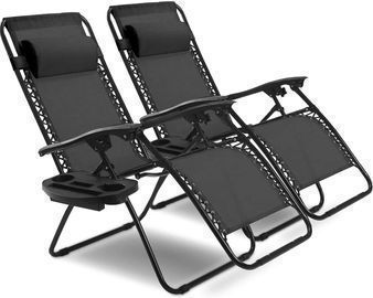 GoPlus 2-Pc. Zero Gravity Chairs