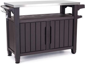 Keter Unity Outdoor 78-Gallon Storage Table and Prep Station