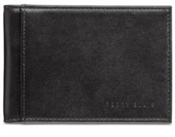 Perry Ellis Portfolio Men's Leather Front-Pocket RFID Wallet