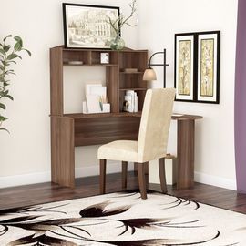 Marlton L-Shape Desk with Hutch by Andover Mills