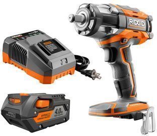 RIDGID 18v OCTANE Lithium-Ion Cordless Impact Wrench Kit