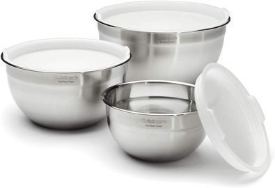 Cuisinart CTG-00-SMB Stainless Steel Mixing Bowls, Set of 3